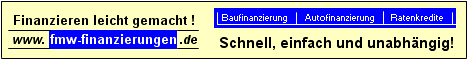 G�nstige Baufinanzierung und Ratenkredite